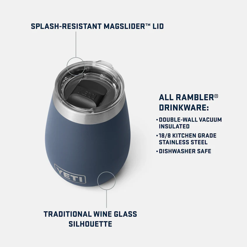 Rambler® 10 oz (295 ml) Wine Tumbler - Image 3