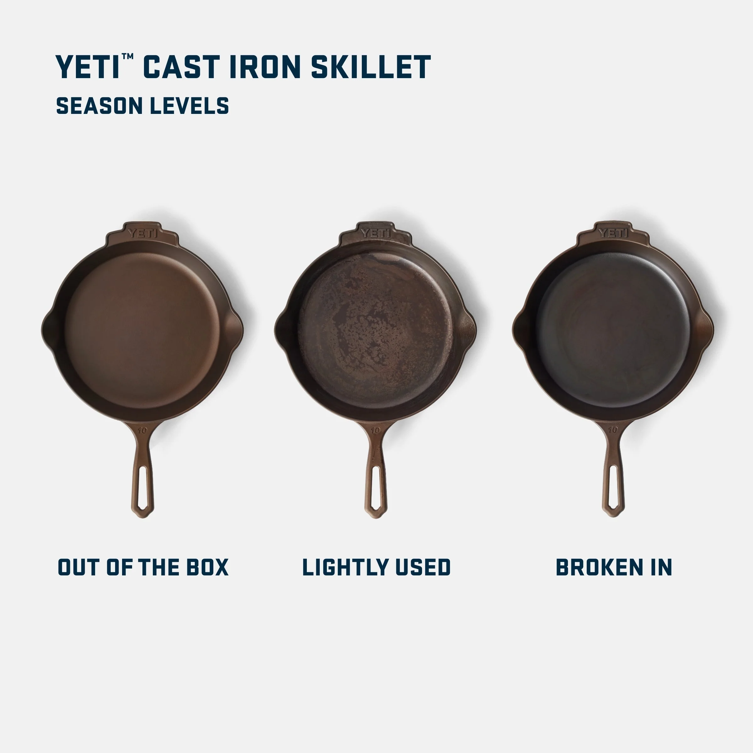 YETI™ 8 Cast Iron Skillet - Image 6