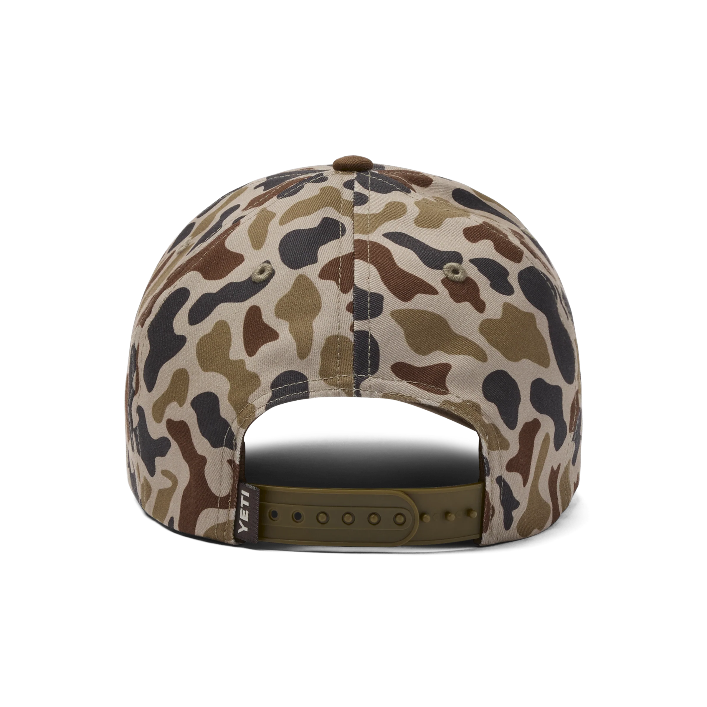 YETI® Wetlands Camo Logo Badge Mid Pro Flat Brim Hat - Image 4